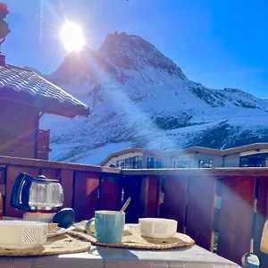 Studio Aux Pieds Des Pistes Vue Sur La Montagne Appartement Tignes